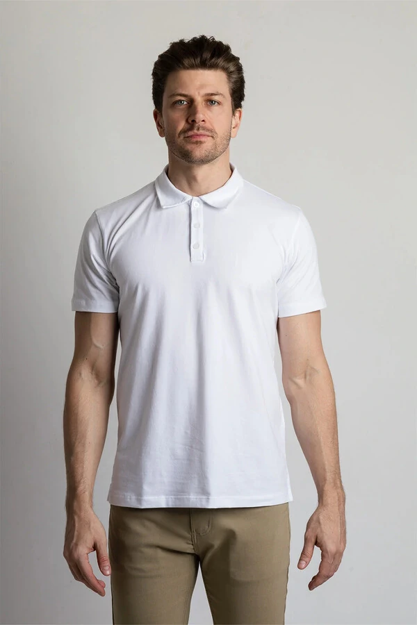 Camisa Polo de Algodão Egípcio