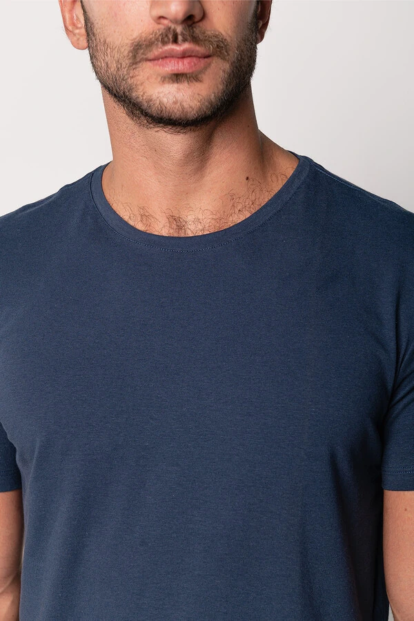 Camiseta Básica de Algodão Egípcio