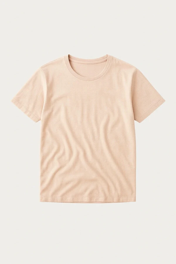 Camiseta Básica de Algodão Egípcio