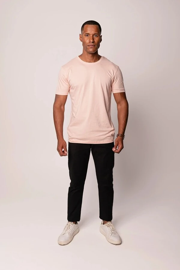 Camiseta Básica de Algodão Egípcio
