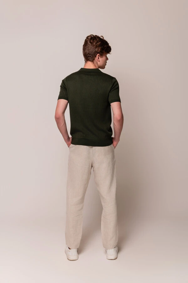 Camisa Polo Canelada