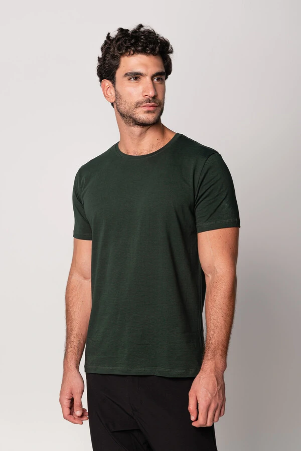 Camiseta Básica de Algodão Egípcio