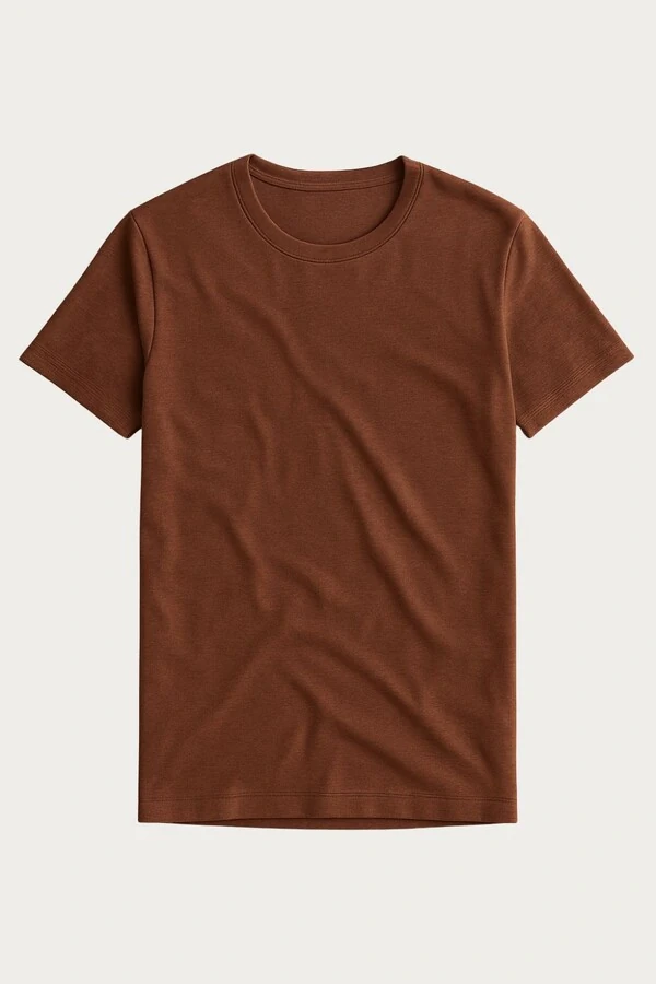Camiseta Básica de Algodão Egípcio