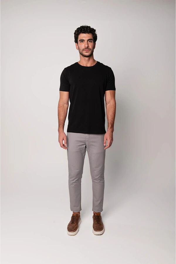Camiseta Básica de Algodão Egípcio