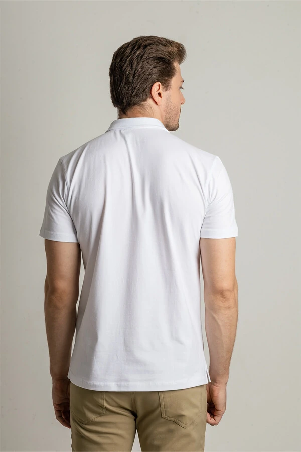 Camisa Polo de Algodão Egípcio