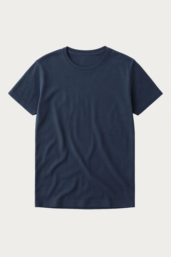Camiseta Básica de Algodão Egípcio
