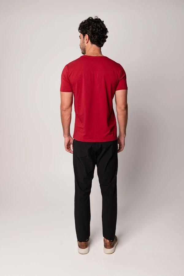 Camiseta Básica de Algodão Egípcio