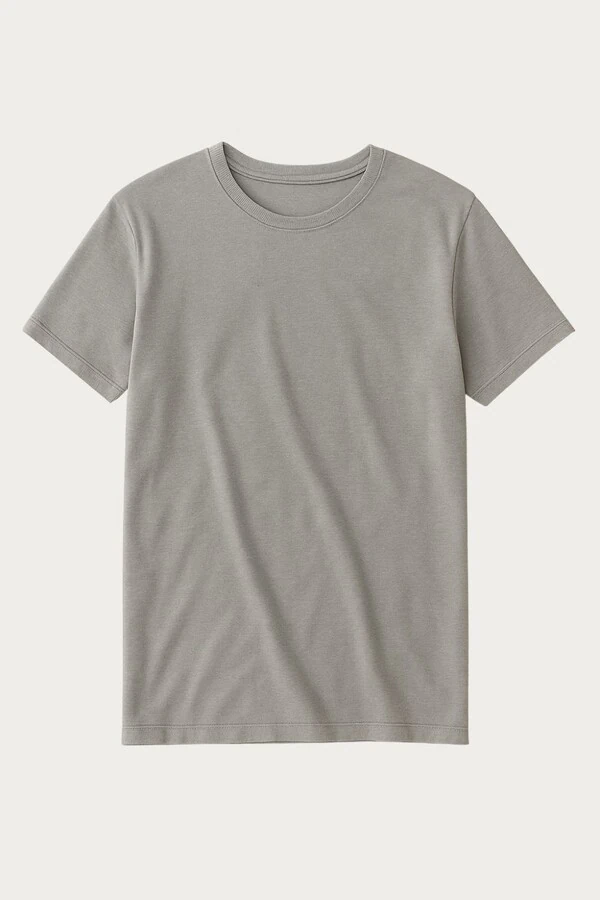 Camiseta Básica de Algodão Egípcio
