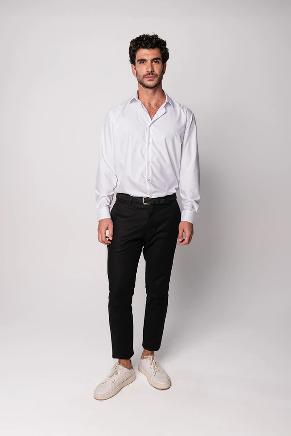 Camisa Social Algodão Egípcio com Modal