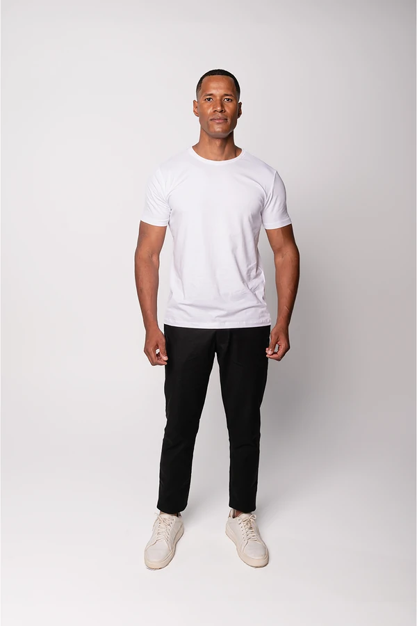 Camiseta Básica de Algodão Egípcio