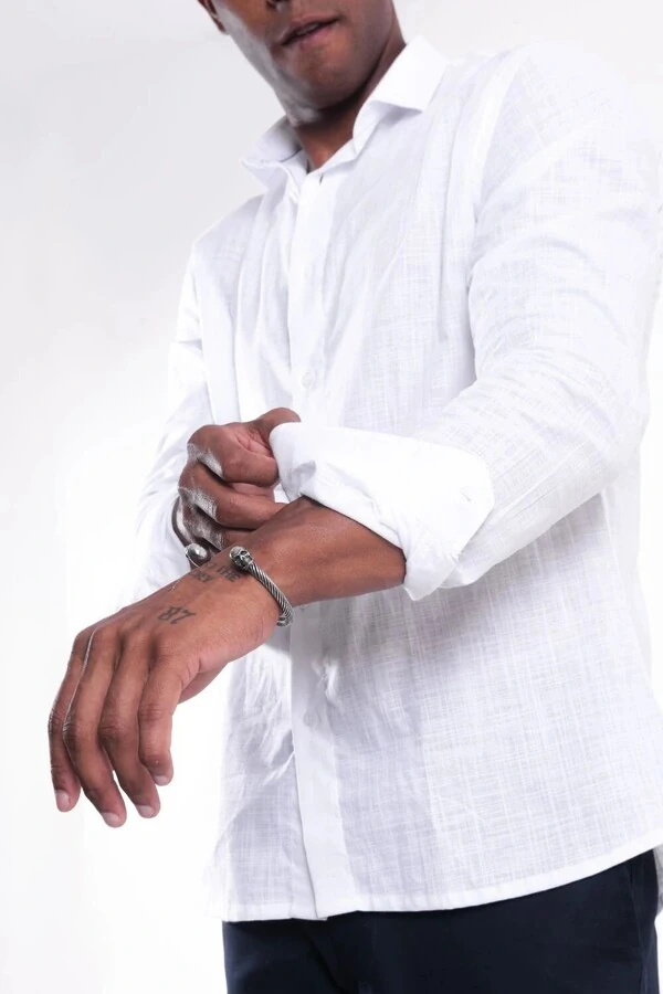 Camisa Social Cambraia Cotton