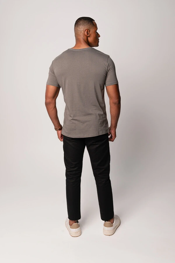 Camiseta Básica de Algodão Egípcio