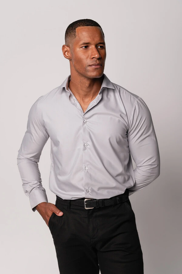 Camisa Social Algodão Egípcio com Modal