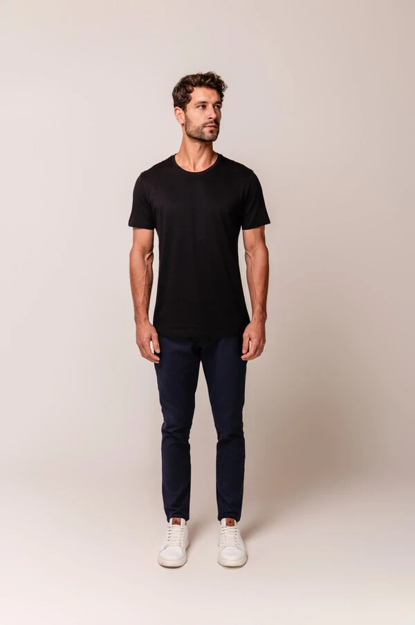 Camiseta de Algodão Egípcio Heavy