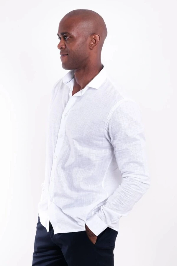 Camisa Social Cambraia Cotton