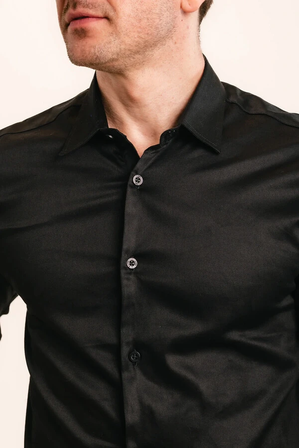 Camisa Social de Algodão Egípcio