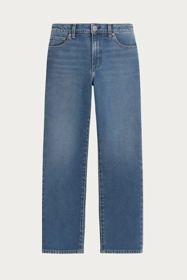Calça Jeans Reta 