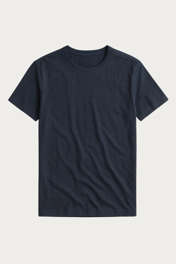 Camiseta Básica de Algodão Egípcio