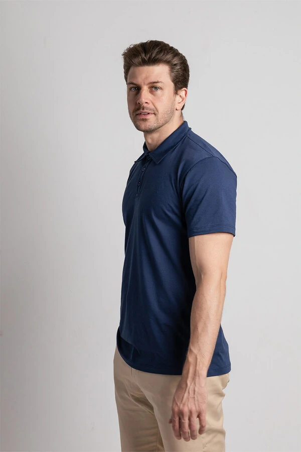 Camisa Polo de Algodão Egípcio