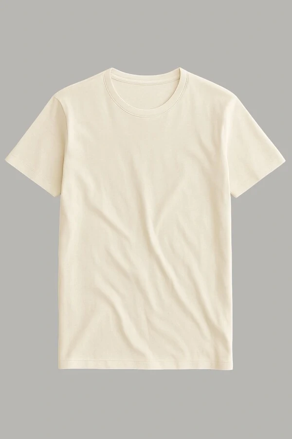 Camiseta Básica de Algodão Egípcio