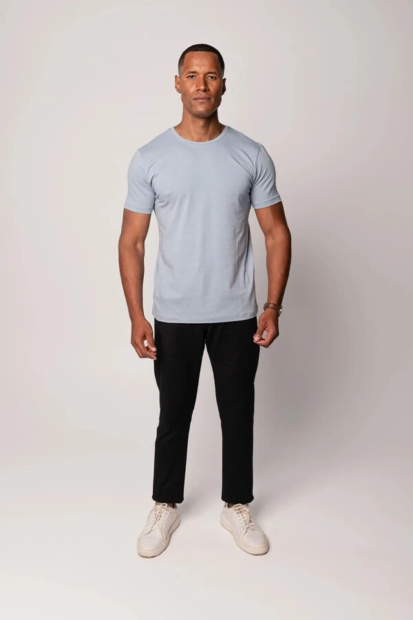 Camiseta Básica de Algodão Egípcio