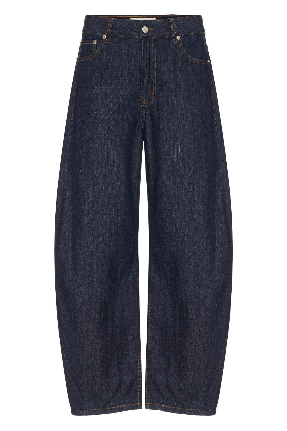 Foto Calça Barrel Raw Denim