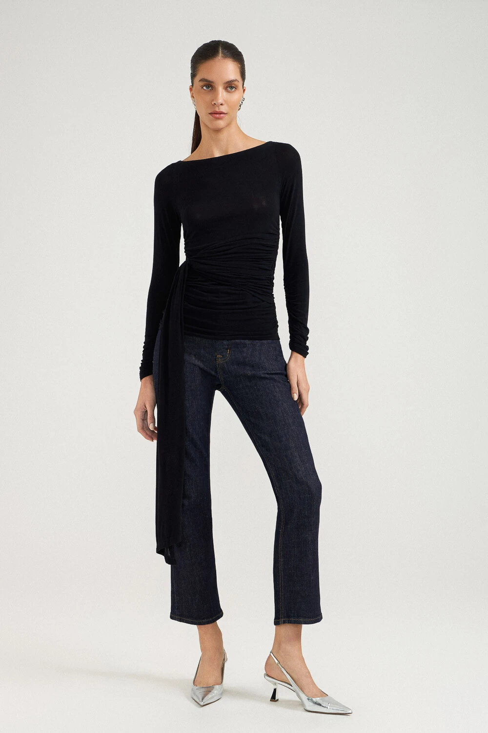 FotoBlusa Faixa Anne Preta