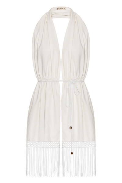 FotoTop Lenço Cambraia De Linho Off