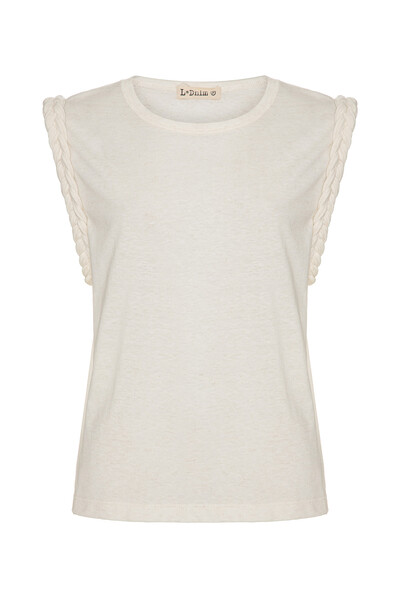 FotoBlusa Helena Malha Linho Off