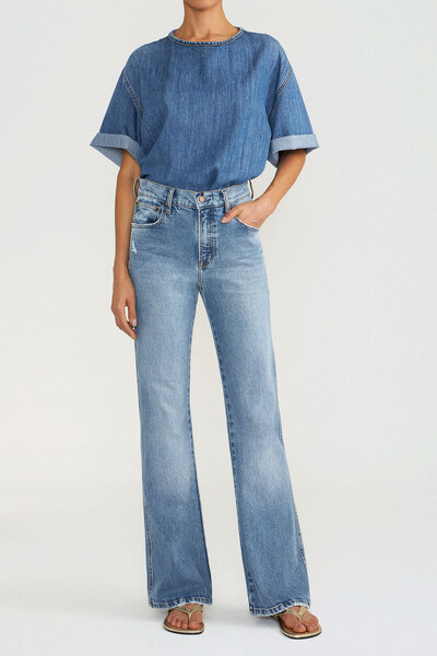 Foto Calça 70'S Stretch Jeans Vintage