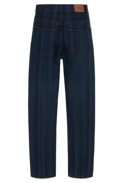 FotoCalça Baggy Navy Denim