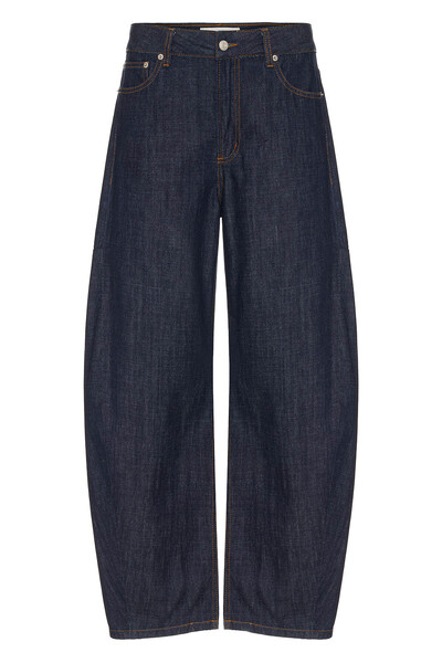 Foto Calça Barrel Raw Denim