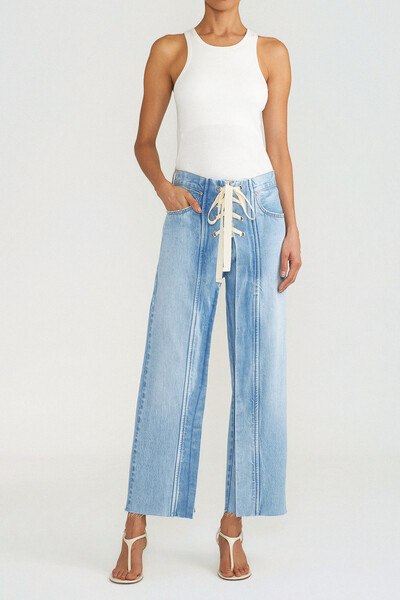 Foto Calça Corset Jeans Vintage