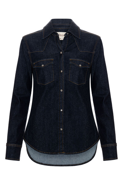 Foto Camisa Stretch Raw Denim