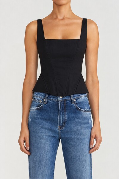 Foto Corset Preto
