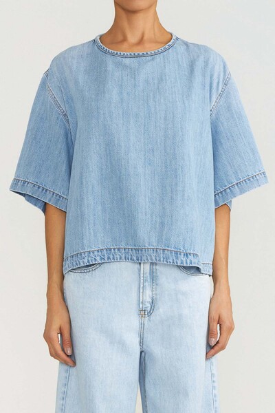 Foto T-Shirt Oversized Jeans Vintage