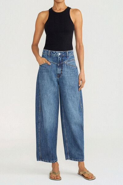 Foto Calça Baggy Pala Jeans Médio