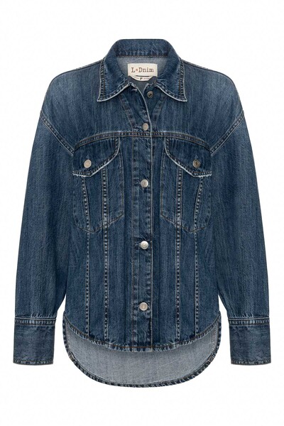 Foto Camisa Jaqueta Soft Jeans Médio