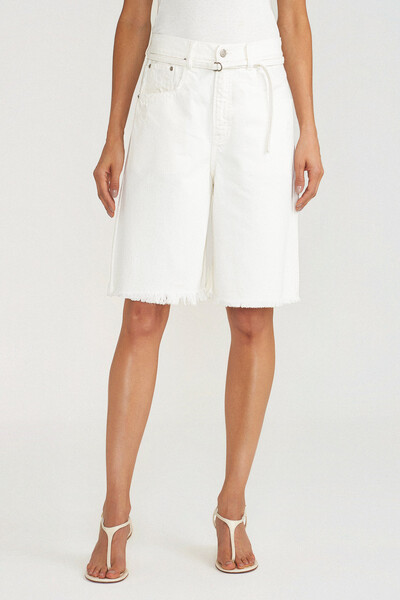 Foto Jorts Loose White Denim