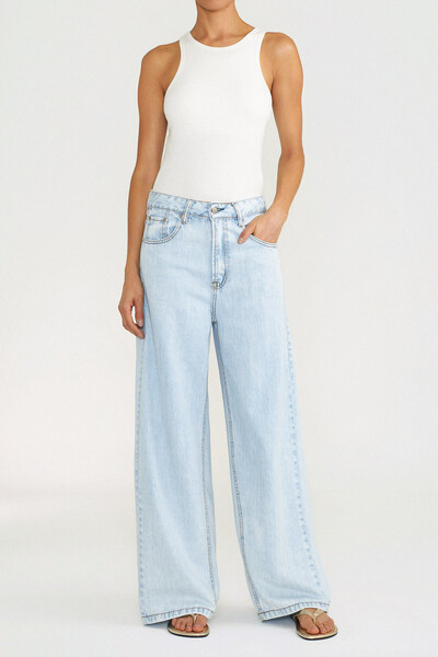 Foto Calça Wide Shift Vintage Light