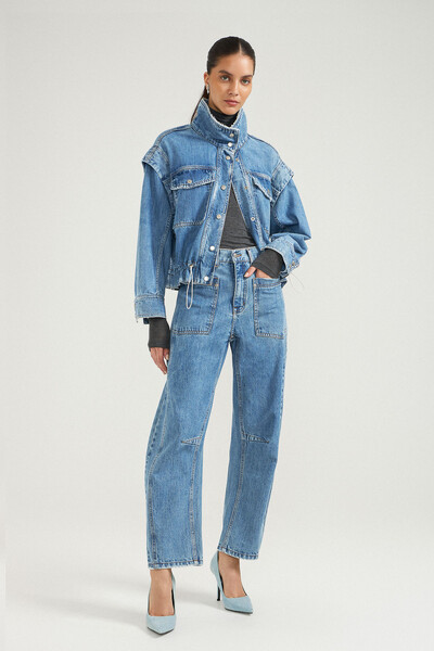 FotoJaqueta Flow Jeans Médio