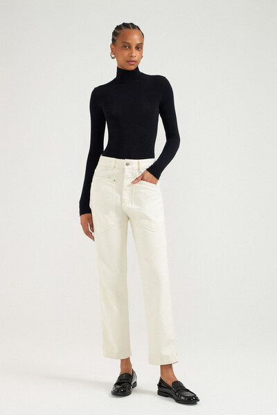 FotoCalça Relaxed Natural Denim