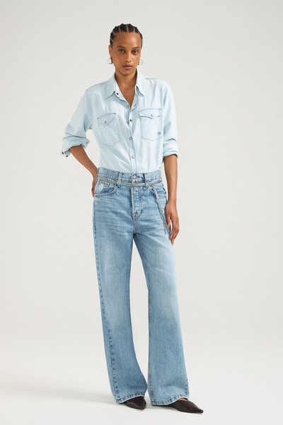 FotoCamisa Jeans Delave