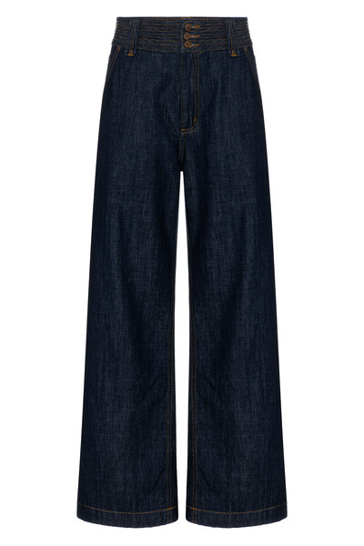 Foto Calça Tailor Stitch Raw Denim