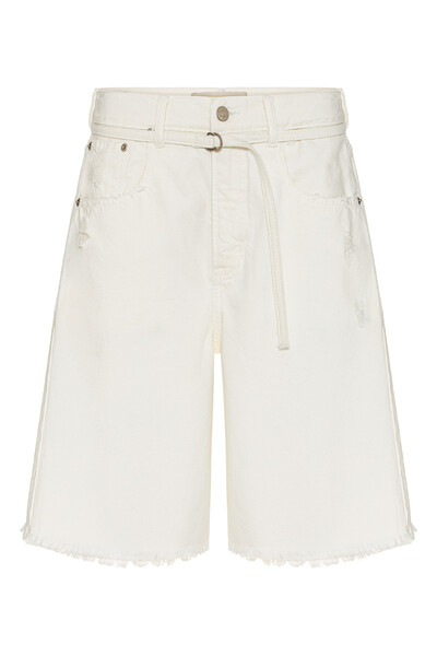 Foto Jorts Loose White Denim