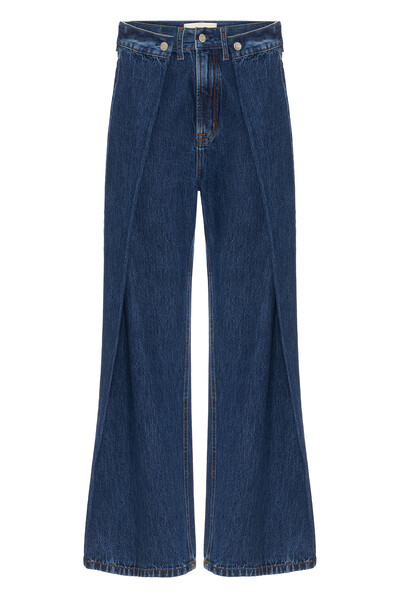 Foto Calça Double Fold Dark Wash Jeans