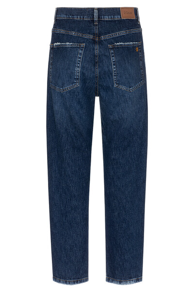 FotoCalça Baggy Bia Jeans Escuro