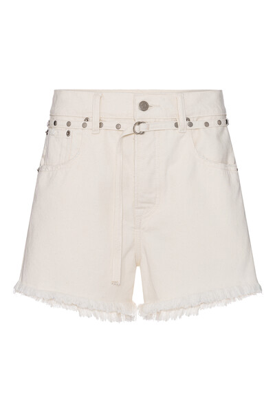 Foto Short Loose Natural Denim