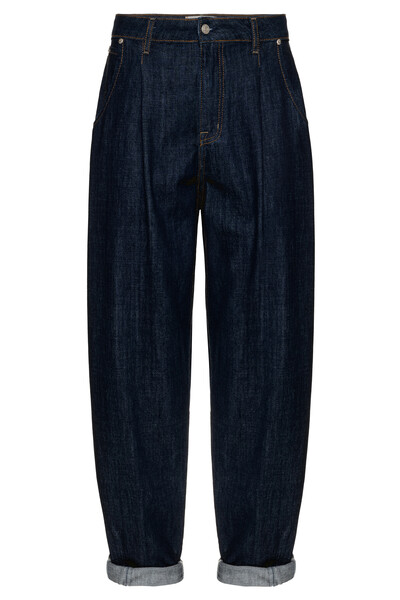 Foto Calça Ballon Raw Denim