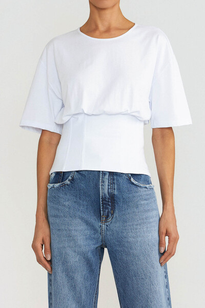 Foto Blusa Corset Branca